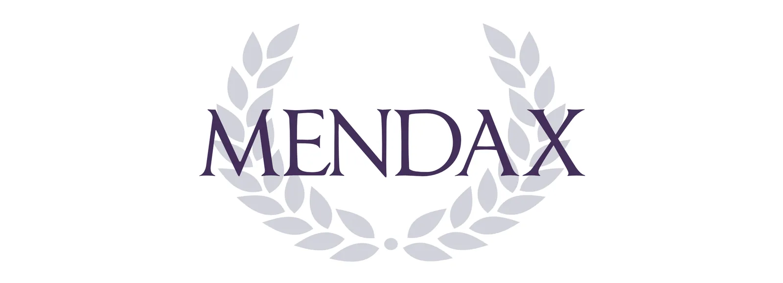 The MENDAX logo, which consists of the word MENDAX in front of a laurel wreath.