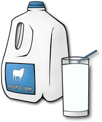 glass of milk
