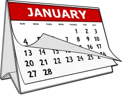English calendar