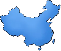 map of China