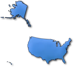 map of the USA