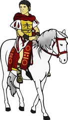 Sulla on horseback