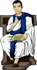 Vergil sitting